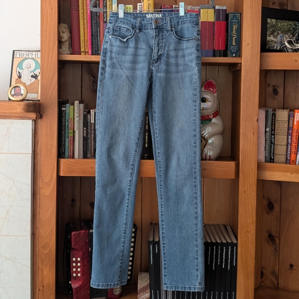 Santana Light Wash Straight Leg Denim